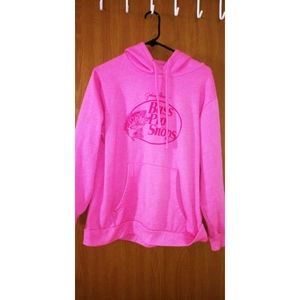 Bass pro pink sweatshirt